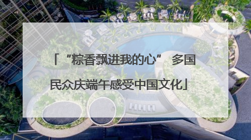 “粽香飘进我的心” 多国民众庆端午感受中国文化