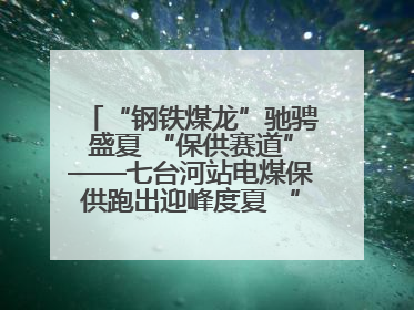“钢铁煤龙”驰骋盛夏 “保供赛道”——七台河站电煤保供跑出迎峰度夏 “加速度”