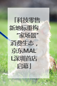 科技零售新地标重构“家场景”消费生态，京东MALL深圳首店启幕