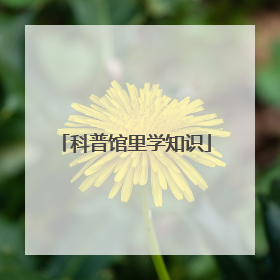 科普馆里学知识