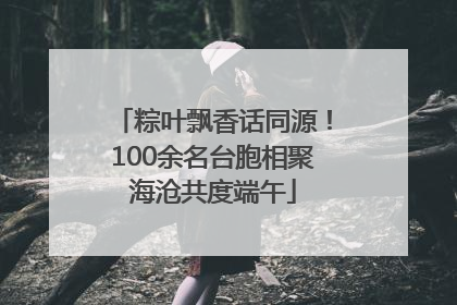 粽叶飘香话同源！100余名台胞相聚海沧共度端午