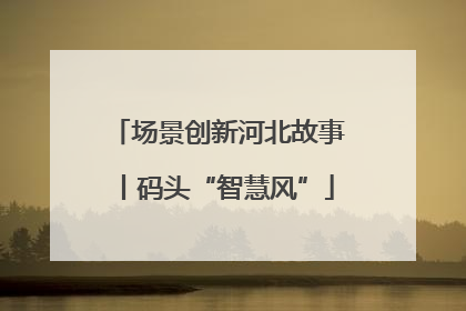 场景创新河北故事丨码头“智慧风”