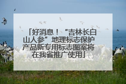 好消息！“吉林长白山人参”地理标志保护产品新专用标志图案将在我省推广使用