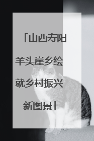 山西寿阳羊头崖乡绘就乡村振兴新图景