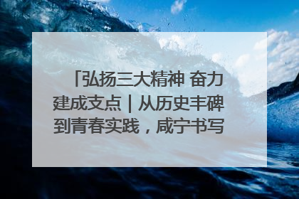 弘扬三大精神 奋力建成支点｜从历史丰碑到青春实践，咸宁书写精神传承新篇章