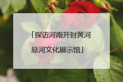 探访河南开封黄河悬河文化展示馆