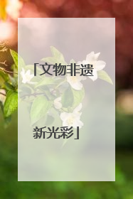 文物非遗新光彩