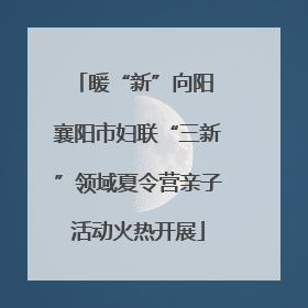 暖“新”向阳 襄阳市妇联“三新”领域夏令营亲子活动火热开展