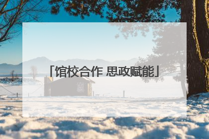 馆校合作 思政赋能