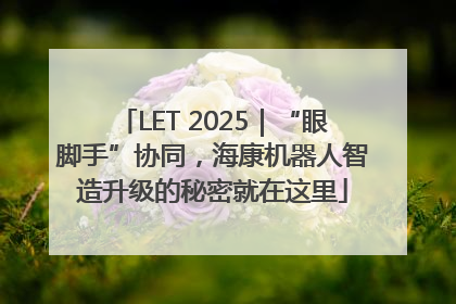 LET 2025｜“眼脚手”协同，海康机器人智造升级的秘密就在这里